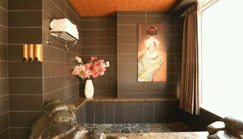 Zimmer mit Flussblick - Dandong Donggong Prince Hot Spring Apartment