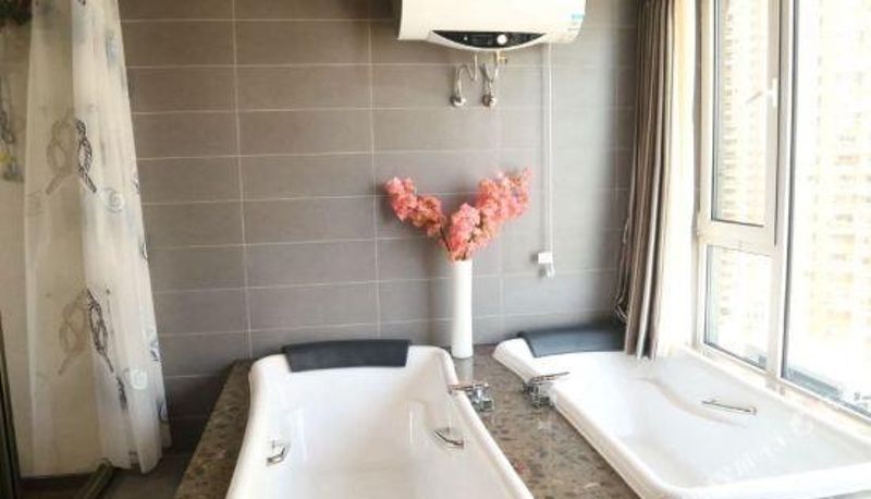 Kamer met uitzicht op de rivier - Dandong Donggong Prince Hot Spring Apartment