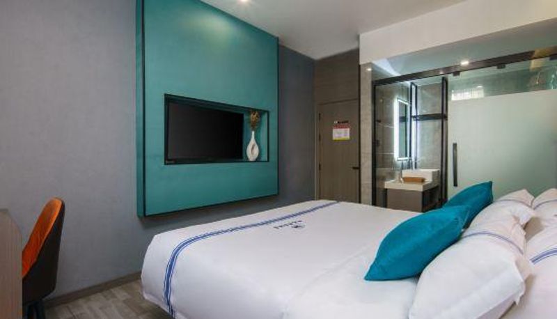 Zimmer - Xinhui Light Culture Hotel (Baoshan Kowloon Store)