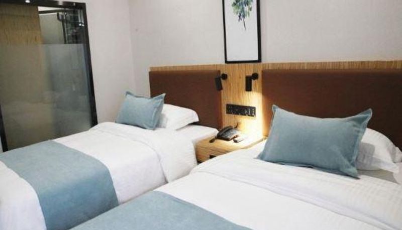 Zimmer - Anqing) Green Ho Taizhi Choice Hotel (Jixian south road