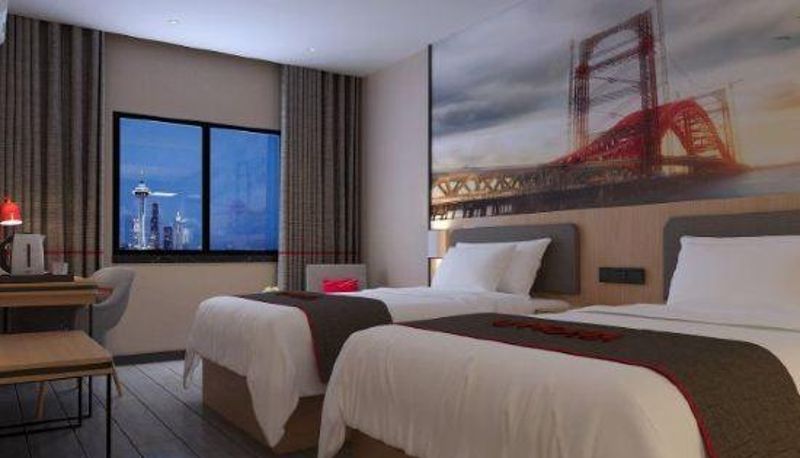 Business-Zimmer - Jinan)  Sangzidian Town Shangkeyou Hotel (oulebao store
