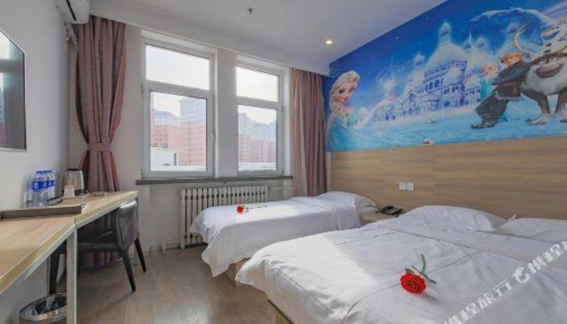 Pokój typu family - Datong No.3 People's Hospital) Chendong Chain Hotel (Daqing Road