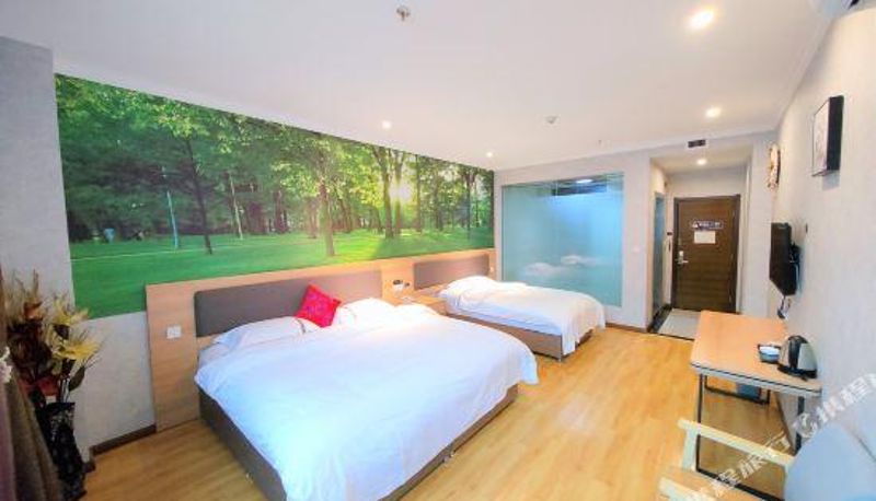 Pokój typu family - Yiyi Chain Hotel (Baoji RT-Mart Store)