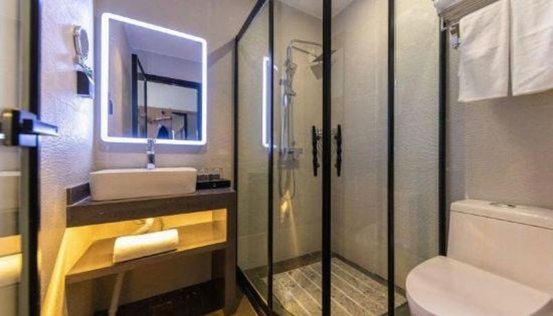 Pokój - Lanzhou City)  Xigu District Greenhaotai Zhixuan Hotel (East Fuli Road