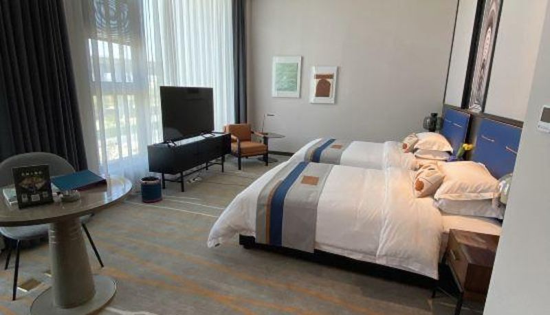 Vista interna - TOWO Hotel (Lanzhou New Area Zhongchuan Airport)