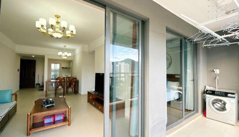 Pokój typu family - Qinhai Hotel Apartment(Nanshan Temple Yazhou Bay Science and Technology City Store)