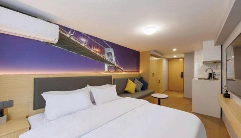 Habitación - Xinghui Apartment (Guangzhou Huangpu Nangang Wanda Branch)