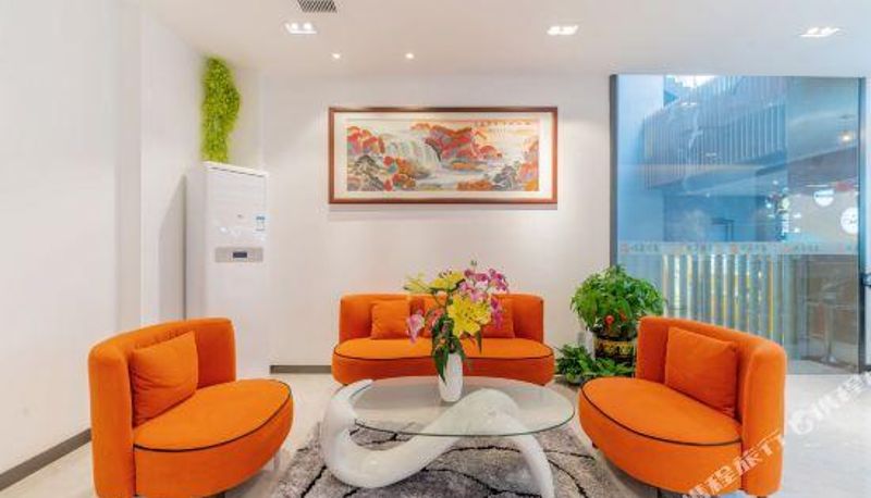 Rezeption - Guangzhou Sanjiang Orange Boutique Apartment