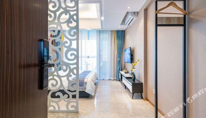 Zimmer mit Balkon - Xingyu International Apartment (Guangzhou South Railway Station)