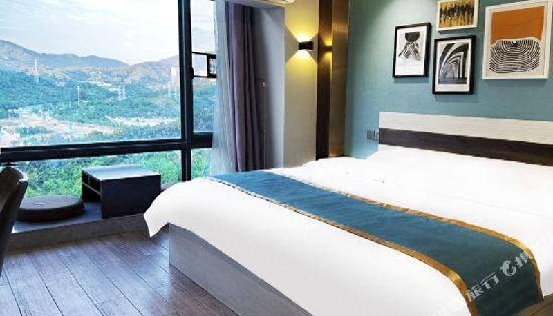Zimmer - Shuixi Metro Station) Lingfeng Hotel Apartment (Guangzhou Luogang Minji Plaza
