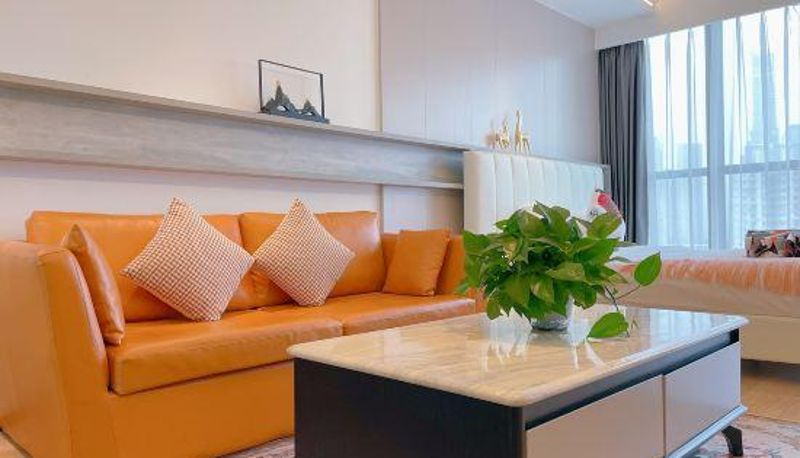 Chambre Business - Apamen International Apartment (Zhuhai Gongbei High-speed Railway Station Store)