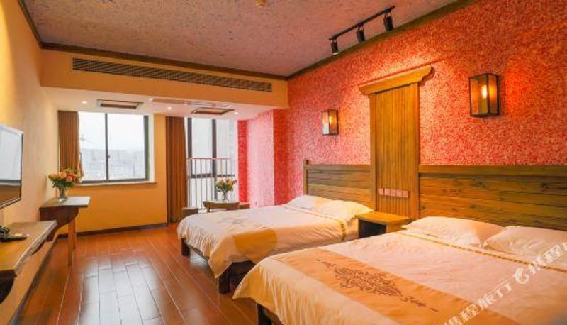 Zimmer - Zhangjiajie Tianmen Night Language Hotel (Tianmenshan Cableway Station)