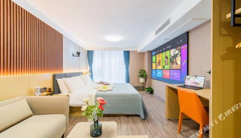 Kamer - Dehao Yuefeng Cinema Apartment (Hangzhou Passenger Transport Center Sijiqing Clothing Market Store)