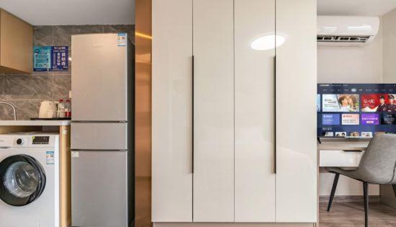 Vista interna - Luxi Apartment (Hangzhou Passenger Transport Center Sijiqing Clothing Great Market Store)