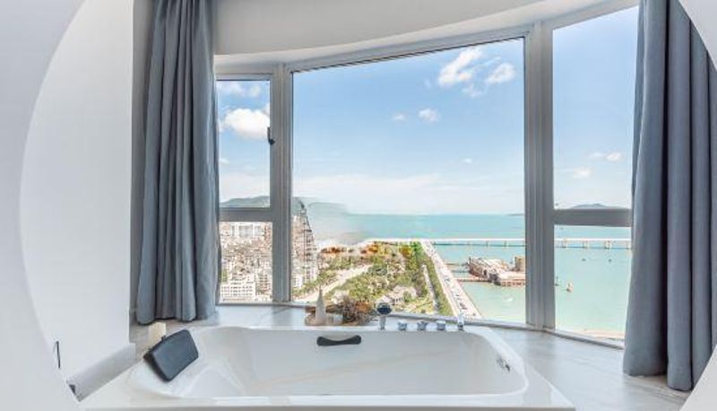 Zimmer mit Meerblick - Zhoushan Xunbai·Seaview City Hotel (Putuo Kaihong Plaza)
