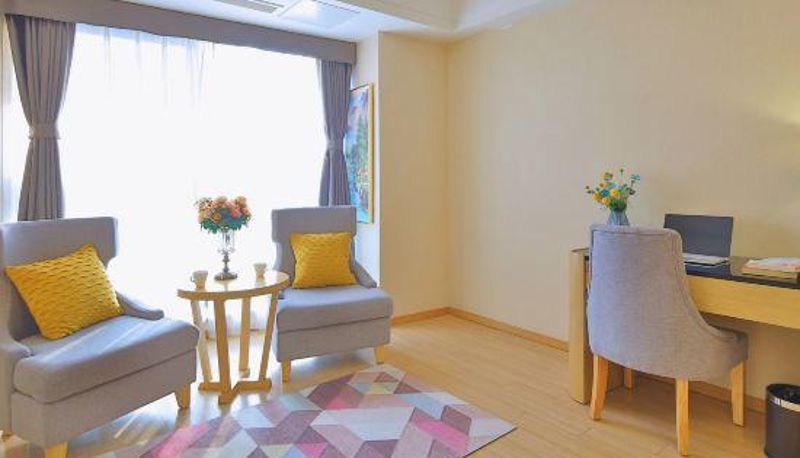 Vista interna - Yi su apartment (Qingdao petroleum university wuyue plaza store)