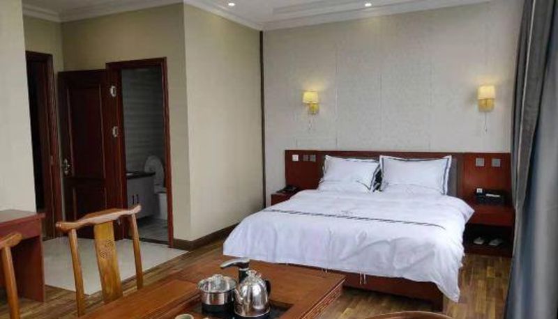 Kamer met uitzicht op zee - Jiawei Hotel Dalian