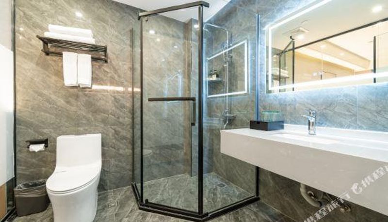 Zimmer - Huiting Hotel (Jiangjin Wanda Plaza Shengquansi Subway Station)
