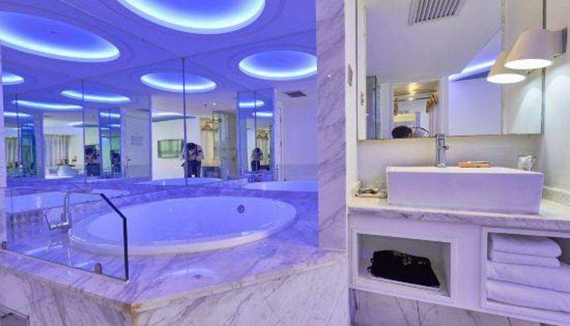 Zimmer - Qianzhilian Boutique Theme Hotel (Beijing Shilihe Subway Station)