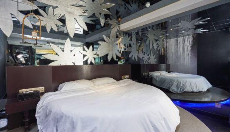 Zimmer - Qianzhilian Boutique Theme Hotel (Beijing Shilihe Subway Station)