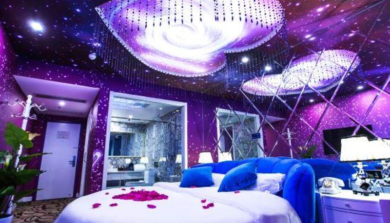 Chambre - Qianzhilian Theme Hotel (Beijing Fangzhuang Branch)