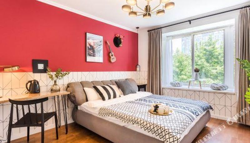 Room - Jupai Space Apartment (Beijing Wudaokou Branch)