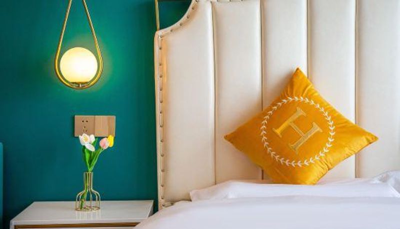 Vista interna - Changzhou Light Luxury Elegant Apartment