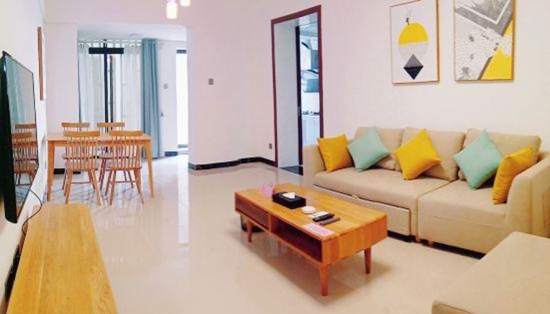 Pokój z widokiem na morze - Heju Yihai Jiangshan Seaview Resort Apartment (Beihai Yintan Qiaogang Store)