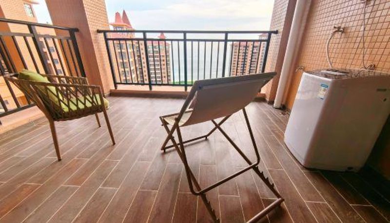 Pokój z widokiem na morze - Heju Yihai Jiangshan Seaview Resort Apartment (Beihai Yintan Qiaogang Store)