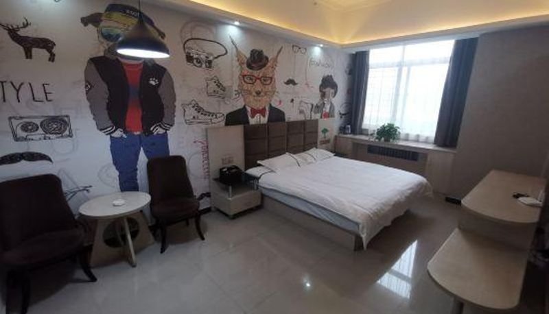 Vista interna - Anyang) Junyi Chain Hotel (Welcome Park Store on Wenfeng Avenue