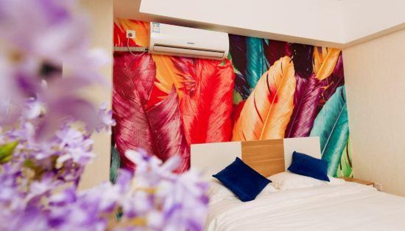 Zimmer - Nantong Wochao Wanghong Apartment Hotel