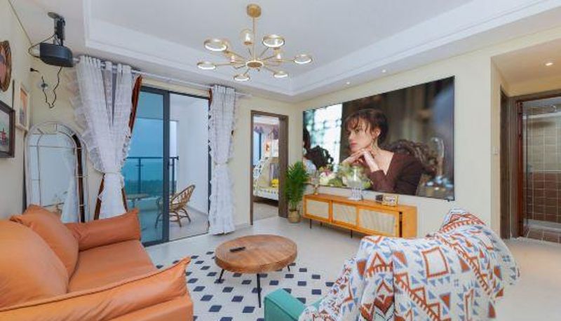 Zimmer mit Meerblick - Gaolongwan Zhijia Apartment