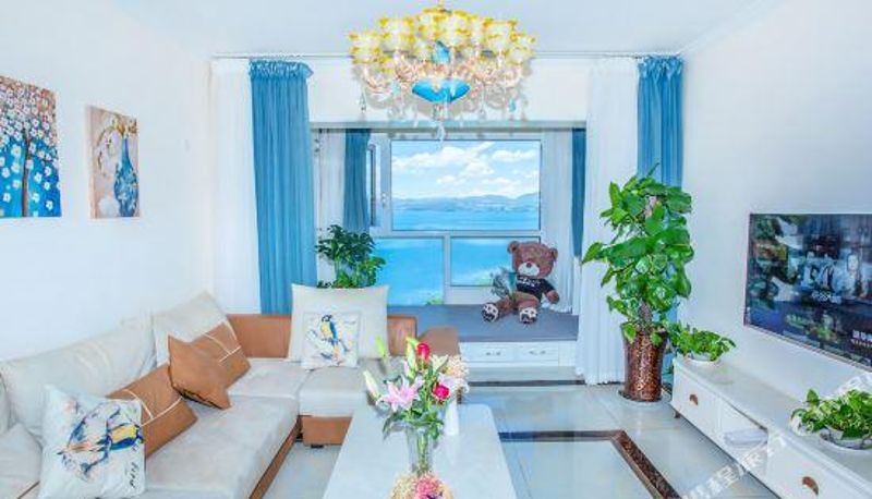 Zimmer mit Meerblick - Dali Yunshanhai Seaview Apartment