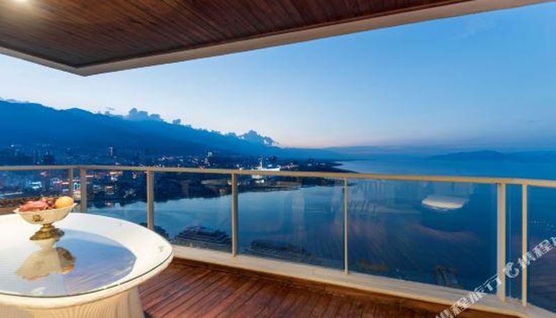 Zimmer mit Meerblick - Dali Yunshanhai Seaview Apartment