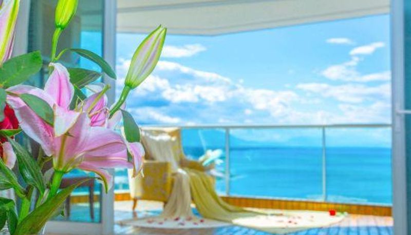 Zimmer mit Meerblick - Dali Yunshanhai Seaview Apartment