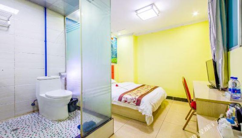 Habitación - Golden Turtle Apartment (Jiahe Wanggang Subway Station Store)