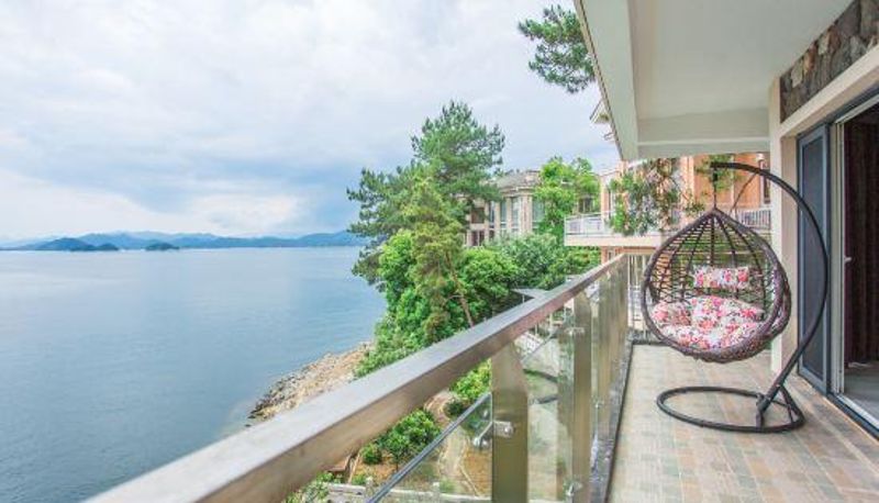 Zimmer mit Seeblick - Thousand Island Lake Kirin Peninsula Lake Resort Villa