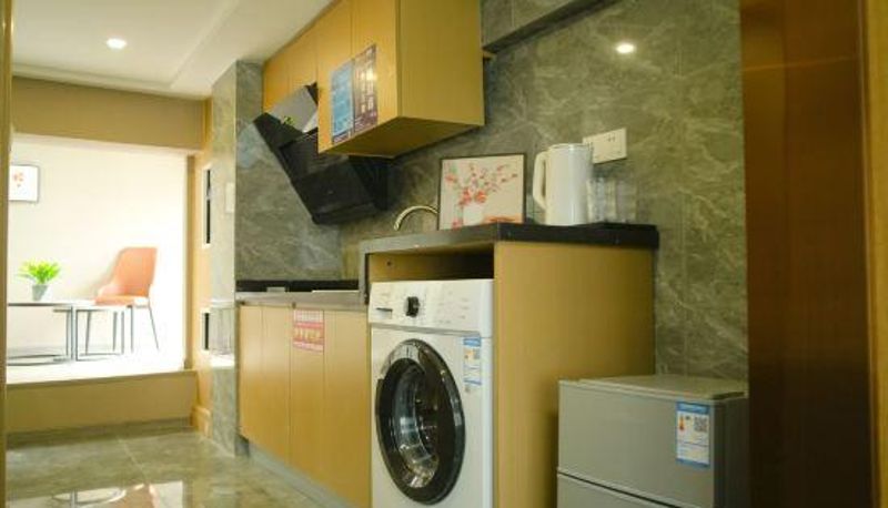Zimmer - Yujian MEET Light Luxury Hotel (Jiubao Passenger Transport Center Clothing Market Store)