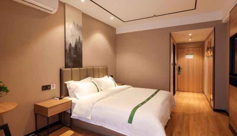 Business-Zimmer - Wuxi)  Huishan District Greentree Inn (Sunshine 100