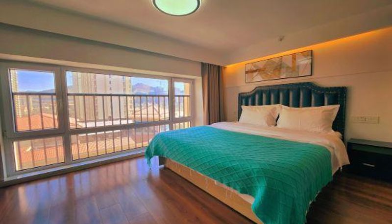 Pokój - Marriott Yishu LOFT Boutique Apartment (Qingdao Nanling Subway Station)