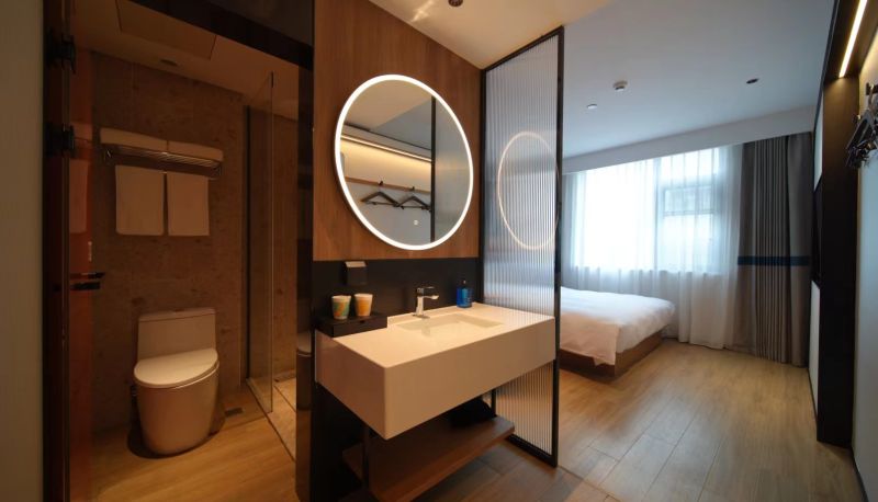 Zimmer - Hello Wuhan Optics Valley Fozuling Subway Station Hotel