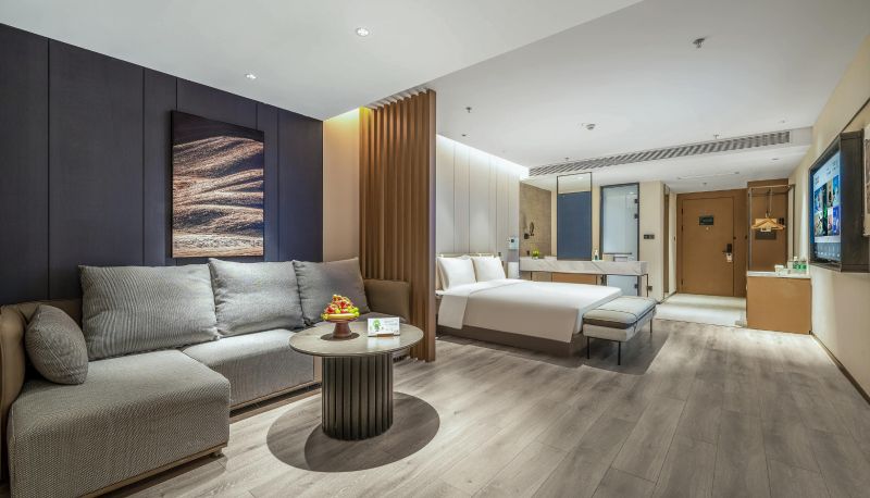 Zimmer - Lhasa Liuwu Wanda Atour Hotel