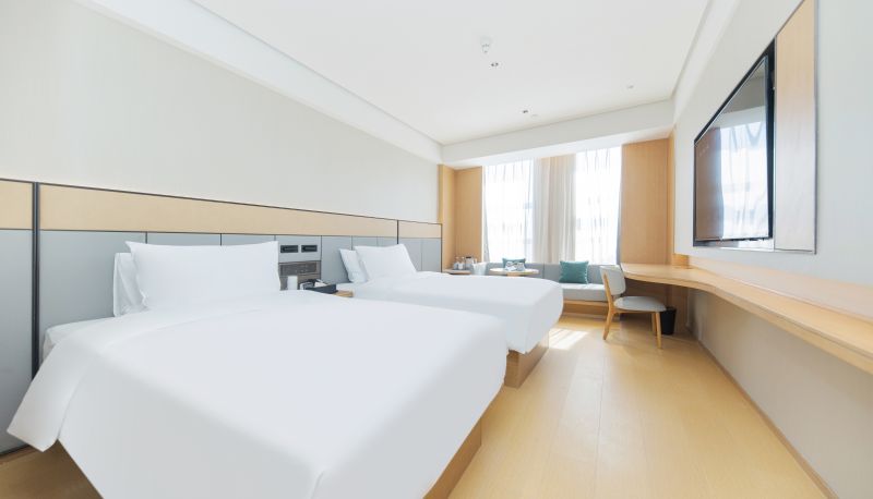 Zimmer - Zhaoyuan Wenquan Road Hotel