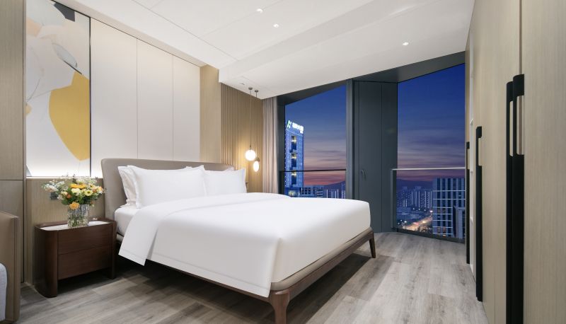 Zimmer - Nanjing Jiangbei New Area Research and Innovation Park Meilun Hotel