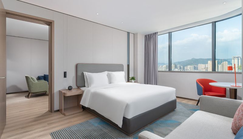 Zimmer - Holiday Inn Express BAZHONG CENTER by IHG