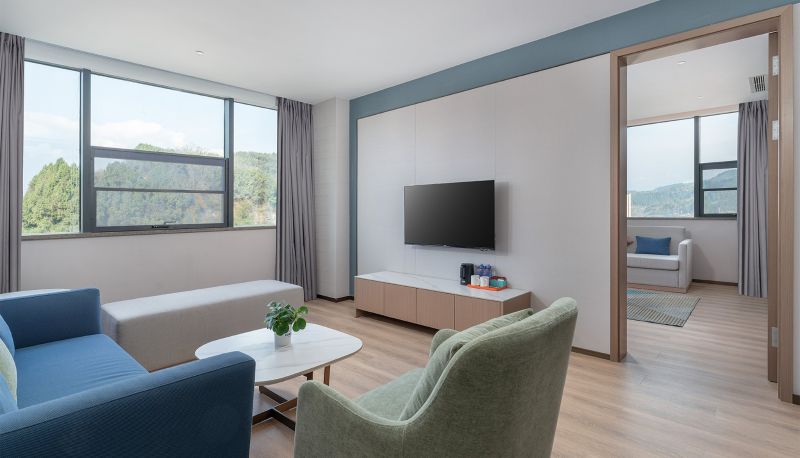 Zimmer - Holiday Inn Express BAZHONG CENTER by IHG