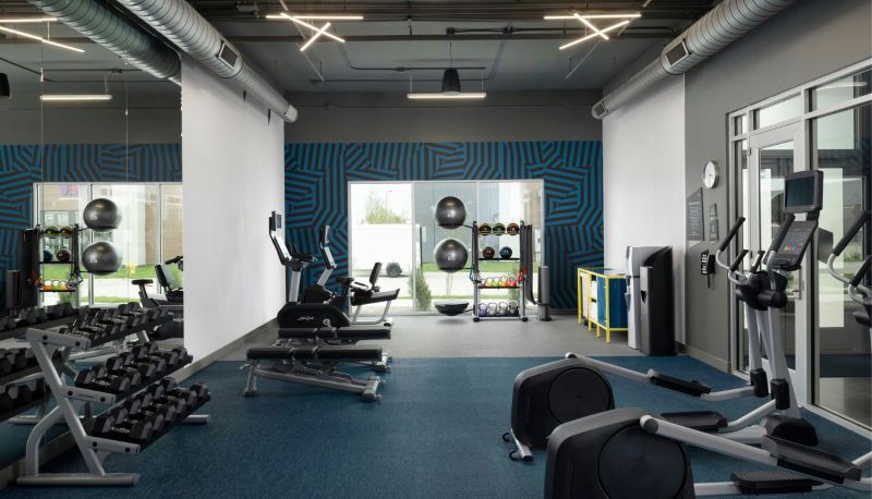 Wellness- und Fitnessbereich - Aloft Waukee
