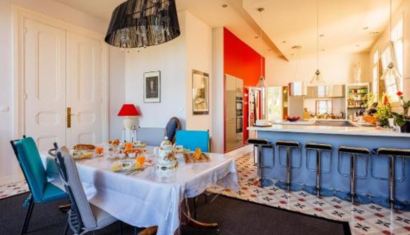 Frühstücksraum innerhalb des Restaurants - La Passerelle du Canal