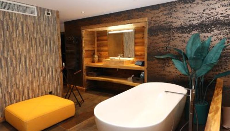 Badkamer - Chambres d'hôtes Le Repère des Anges et SPA