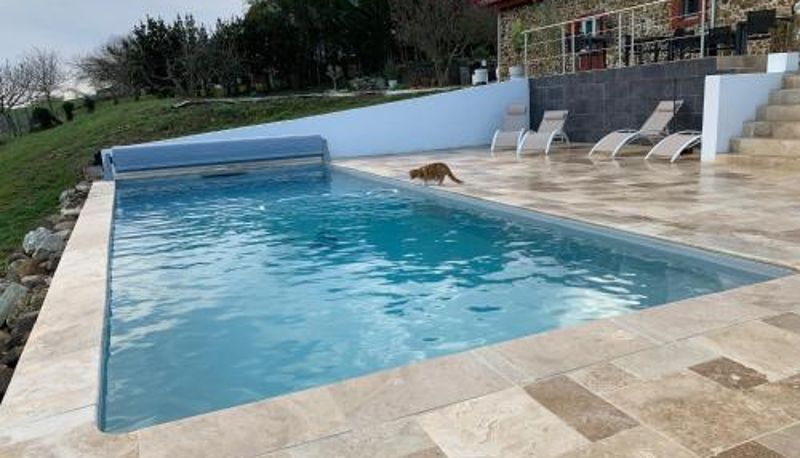 Piscina - Bed & Breakfast Perbos 1556